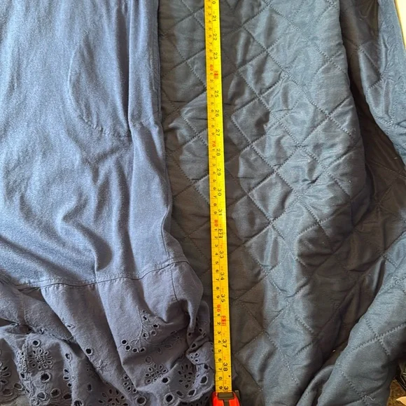 Elegant Blue Women's Dress - Picture 11 of 12